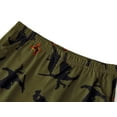 thumbnail image 5 of Beezizac Boys Pajamas Olive Green Ninja 3-Piece Short Sleeves Short & Pants Set Cozy PJ Children Size 18, 5 of 9