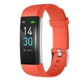 thumbnail image 1 of Runmifit Smart Wristband Heartrated Pulsera de presión arterial Pulsera impermeable para la temperatura corporal, Naranja Jumpingount EL001081-07B, 1 of 2