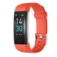 thumbnail image 1 of Runmifit Inteligente Wristband Heartrated Pulsera de presión arterial Pulsera impermeable para la temperatura corporal, Naranja Inevent EL001081-07B, 1 of 7