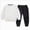 Black, variant on Cozy Sweatshirt and Pants Set Soft Casual Outfit for Everyday Comfort and Style Design(Orange,5-6 Years)