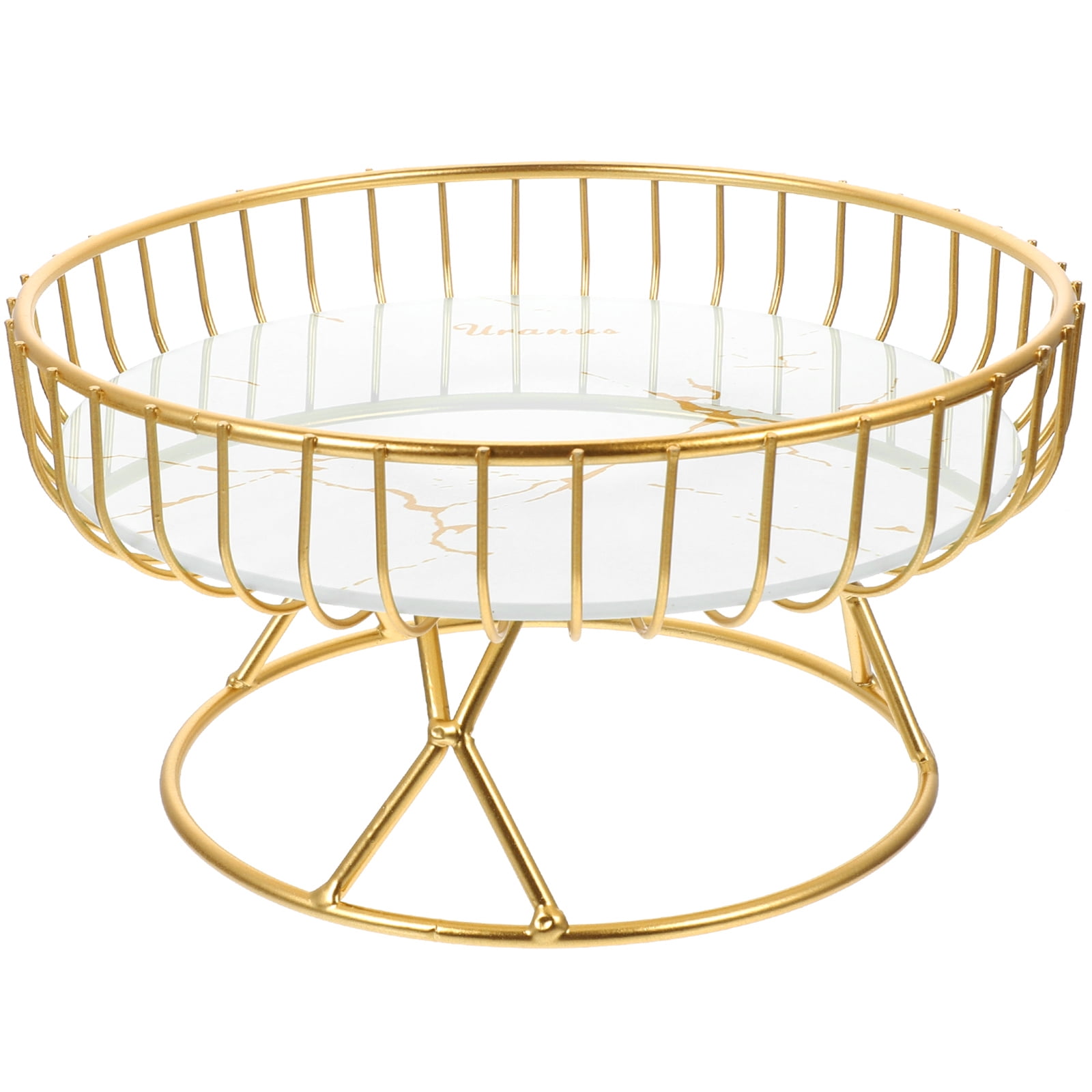 HINTRMENT Basket Tray Multi-Functional Basket Metal 1Pcs