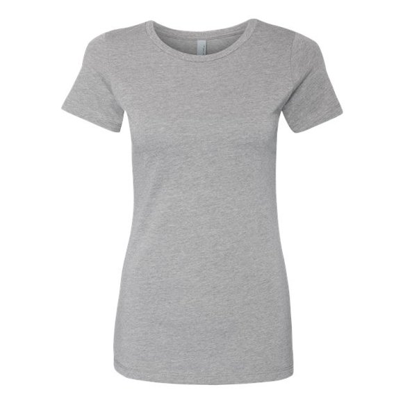 Next Level Womens CVC Crew Tee (6610) Dark HTHR Grey 3XL El siguiente nivel 6610