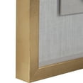 thumbnail image 3 of Uttermost Keeva Wood Agate Stone and Fabric Shadow Box in White and Gold, 3 of 5