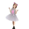 thumbnail image 7 of Princess Dress up Costumes for Girls Halloween Costume Kids Birthday Party Cosplay World Book Day Fancy Dress Clothes Gray 3-4 Years, 7 of 7