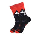 thumbnail image 1 of Cool Cat Socks from the Sock Panda (Adult Large - Men's Shoe Sizes 8-12), 1 of 3