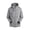 Sky Blue, variant on HuaLeiMao Jackets for Women Trendy Casual Solid Color Jacket Loose Large Size Long Sleeve Hooded Coat