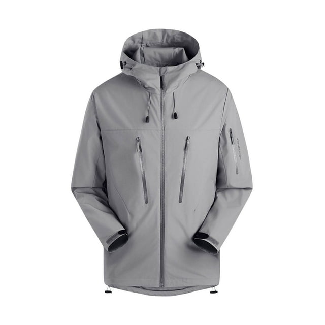 EGNMCR Veste Décontractée à Manches Longues avec Capuche & Vestes Coupe-Vent Unies pour Femmes Veste sous-Veste Veste Décontractée à Manches Longues avec Capuche Haut en polyester pour Femmes