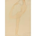 thumbnail image 2 of Auguste Rodin 18x24 Black Ornate Framed Double Matted Museum Art Print Titled: Dancing Figure (1905), 2 of 5