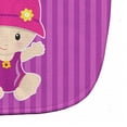 thumbnail image 3 of Caroline's Treasures Baby Bib, Beach Baby Girl, Purple Stripe, 3 of 3