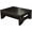 Black, variant on Wooden Step Stool for Adults & Kids, Non-Slip Rubber Feet, 6.5 INCH High, Lightweight Small Step, 450 LBS Capacity, Bed Step Stool for High Bed, Bathroom & Kitchen (Black)