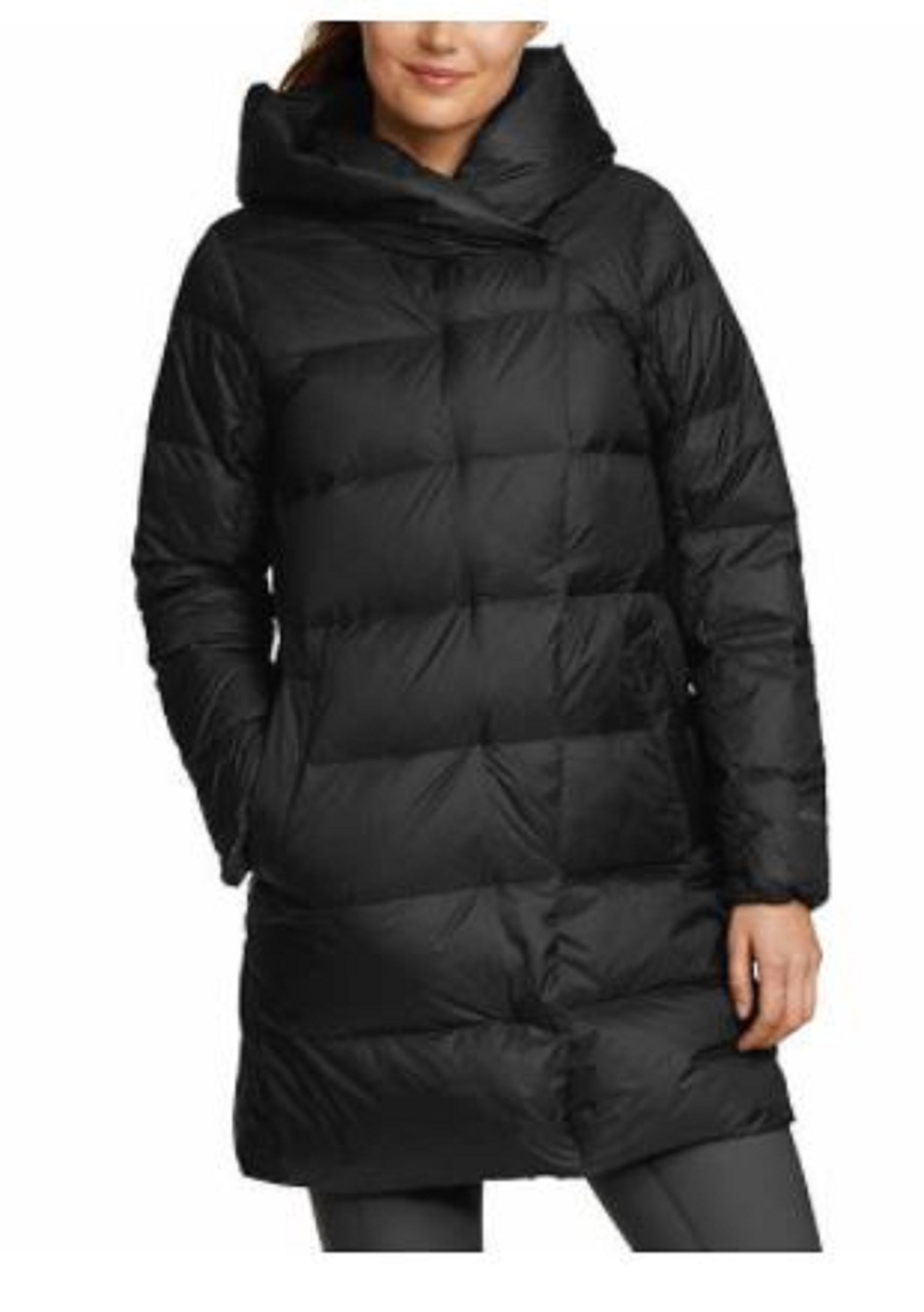 eddie bauer long puffer coat