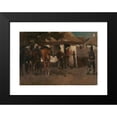 thumbnail image 2 of George Hendrik Breitner 14x11 Black Modern Framed Museum Art Print Titled - Billeting the Troops (1880 - 1919), 2 of 5