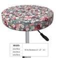thumbnail image 2 of Uemuo Daisies Flowers Pattern Round Bar Stool Seat Covers Washable Stool Cushion Slipcover Elastic Bar Chair Covers-, 2 of 7
