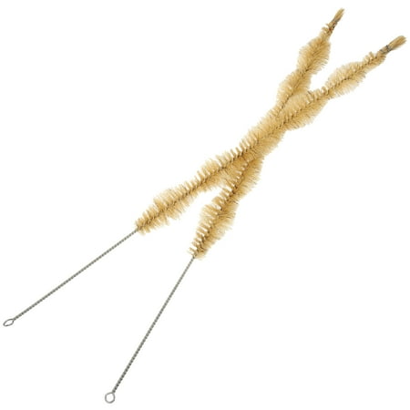 

2pcs Laboratory Brushes Tubes Cleaning Brush Condenser Pipe Brushes Long Brushes