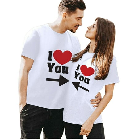 

Pianpianzi Cute Graphic Tee Women Scrub Tops with Collar Workout Tees Women Cotton Womens Valentine Day Letter Heart Print Tee Short Sleeve Tops Blouse T Shirt