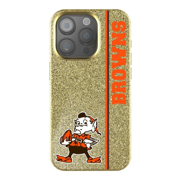 Keyscaper Cleveland Browns Throwback Logo iPhone Bling Case