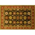 thumbnail image 1 of Ahgly Company Indoor Rectangle Oriental Yellow Industrial Area Rugs, 2' x 5', 1 of 4