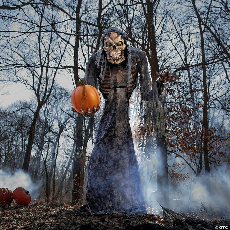 Seasonal Visions 7 ft. Jack Stalker Outdoor Yard Giant Pumpkin