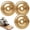 Gold, variant on 3PCS Wood Grinding Disc Set for Angle Grinder, Flat Curve Inclined Carbon Steel Shaping Wheel Attachments for Wood Sanding Polishing and Surface Finishing