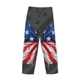 thumbnail image 6 of Balery Butterfly With USA Flag print Men's Pajama Pants,Ultra Lightweight Pjs,Lounge Pant-XX-Large, 6 of 9