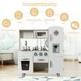 thumbnail image 5 of Gymax Vintage Play Kitchen Pretend Kids Cooking Playset Toys w/Water Dispense, 5 of 10