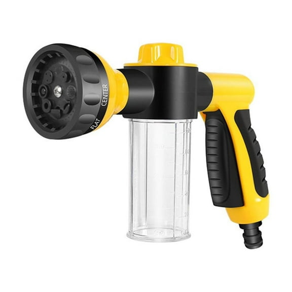 yaaqii 8-in-1Mode High Pressure Garden Hose Nozzle Sprayer for Watering Plants&Car Wash