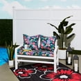 thumbnail image 5 of Classic Accessories Vera Bradley by  Indoor/Outdoor Rug Happy Blooms 8'W x 10'L Floral & Botanical, 5 of 5