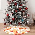 thumbnail image 5 of Yiaed Cartoon Chicken Print Christmas Tree Skirt , Tree SkirtsTree Mat for Christmas Winter Holiday Indoor Decorations-30", 5 of 7