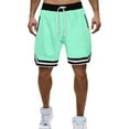 thumbnail image 2 of Antinious Men Solid Breathable Active Fitness Training Oversized Loose Shorts, 2 of 4