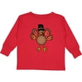 thumbnail image 3 of Inktastic Thanksgiving Turkey Boys or Girls Long Sleeve Toddler T-Shirt, 3 of 5