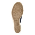 thumbnail image 4 of Easy Street Devlin Women's Espadrille Wedge Sandals Color: Black Size: 7.5, 4 of 5