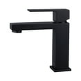 thumbnail image 4 of Dyconn Faucet VS1H23A-BLK Wade Single-Handle Bathroom Vanity Faucet, Black, 4 of 7