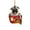 B, variant on Clearance! French Christmas Ornament Pug Christmas Hanging Ornament Acrylic French Ornament For Christmas Tree Hanging Pendant Dog Lovers Gift For Women Mom 3.9*3.1*0.4 in B