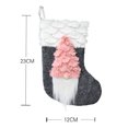 thumbnail image 4 of Calcetín de Navidad personalizado Gnomo muñeco de peluche sin rostro bolsa de regalo para fiesta temática de árbol de Navidad, 4 of 8
