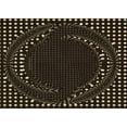 thumbnail image 1 of Ahgly Company Machine Washable Indoor Rectangle Transitional Night Black Area Rugs, 4' x 6', 1 of 7