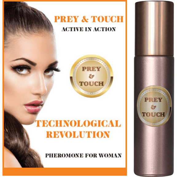 Pherolec Global Prey&Touch 100% Pheromone for Women Pheromones Perfume for Women to Seduce Men Essential Oil Long-lasting Infused Scent Travel Perfume Con Feromonas for Womens Fragrances 0.27 Fl. Oz.
