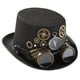 thumbnail image 3 of Fieltro Steampunk Gears Top Hats Dance Hat Gears Head Wear Goggles Size Gothic Rivet Black para Cosplay Fancy Dress Mujeres Halloween Salvador sombreros de copa negros, 3 of 8
