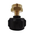 thumbnail image 2 of Propane Cylinder Filling Connector Brass QCC1 Adapter for Disposable Tanks, Great for Spring Grilling, Camping, and Outdoor Cooking, 2 of 5