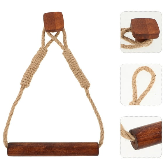 WEAVILUX Wall Mounted Toilet Tissue Rack Linen Rope Multi 1Pack