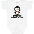 thumbnail image 3 of Inktastic Future Hockey Player Penguin Boys or Girls Baby Bodysuit, 3 of 5