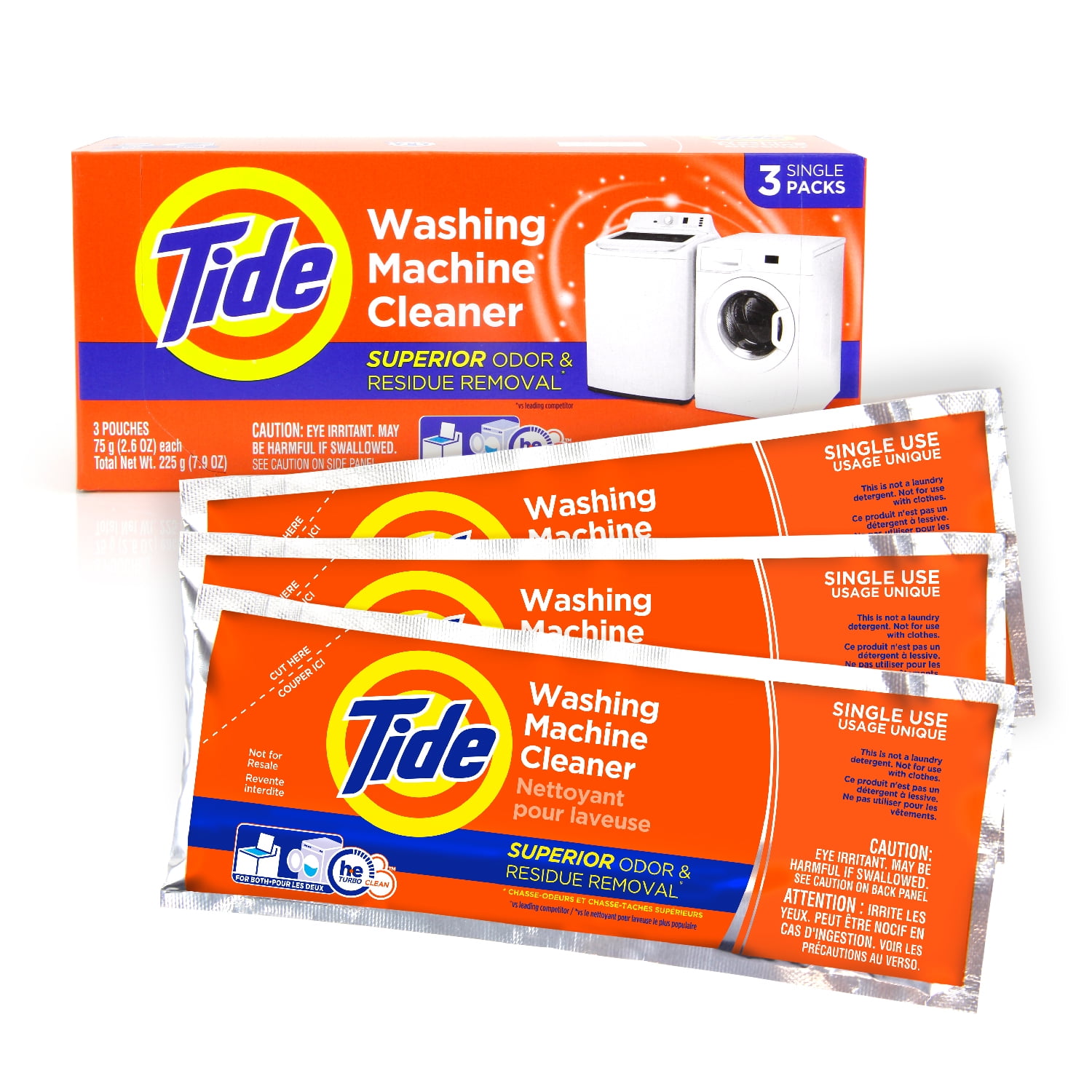 5 Tablets Antibacterial Fresh Scent Afresh W10501250 Washing Machine Cleaner 