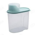 thumbnail image 2 of Depósito de cocina de 1,9L - PP, hermético, transparente - para productos secos, arroz/granos, mostrador/estante, 2 of 8