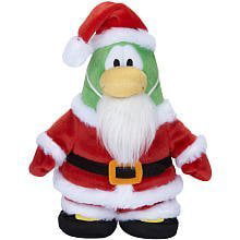 Disney 6.5 Inch Series 5 Plush Figure Santa [Includes Coin with Code!], SERIES 5 LIMITED EDITION PENGUIN By Club Penguin Ship from