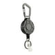 thumbnail image 3 of Llavero retráctil con clip para credencial, llavero con clip para carrete de credencial para hombres y mujeres, ideal para mochileros, pesca y, 3 of 8