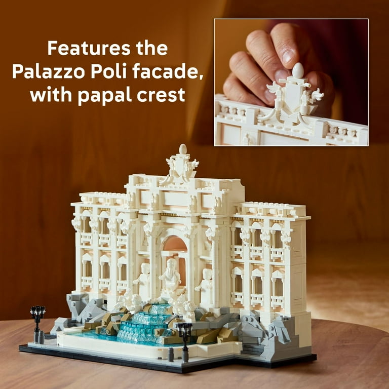 Architecture Trevi Fountain Building Set photo 6