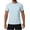 Light Blue, variant on Men's Short Sleeve Crew Neck T-Shirt with Side Slit Hem – Solid Lightweight Tee Tops for Summer Gym and Casual Wear Mens White Tshirt