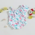 thumbnail image 2 of Maillot une-Pièce pour Bébé Fille, Rayé, Imprimé Crème Glacée, 2 of 7