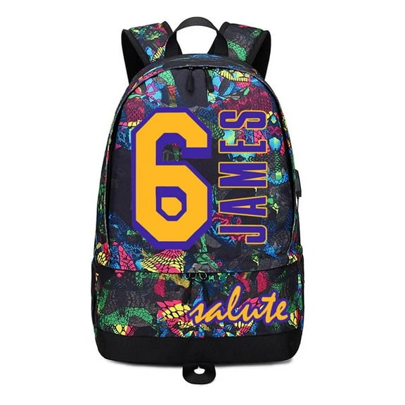 Basketball Player LJ23 Ball Storage Backpack Sports Equipment Depositary Multifunctional Bag For Men Women (Red - 1)