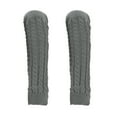 thumbnail image 1 of Calentadores de piernas de moda novedosa para mujer, calcetines cálidos sólidos hasta la rodilla de punto de invierno, calcetines calentadores Ropa, zapatos y accesorios Miscelánea gris claro Guardurnaity PS13932-05, 1 of 6