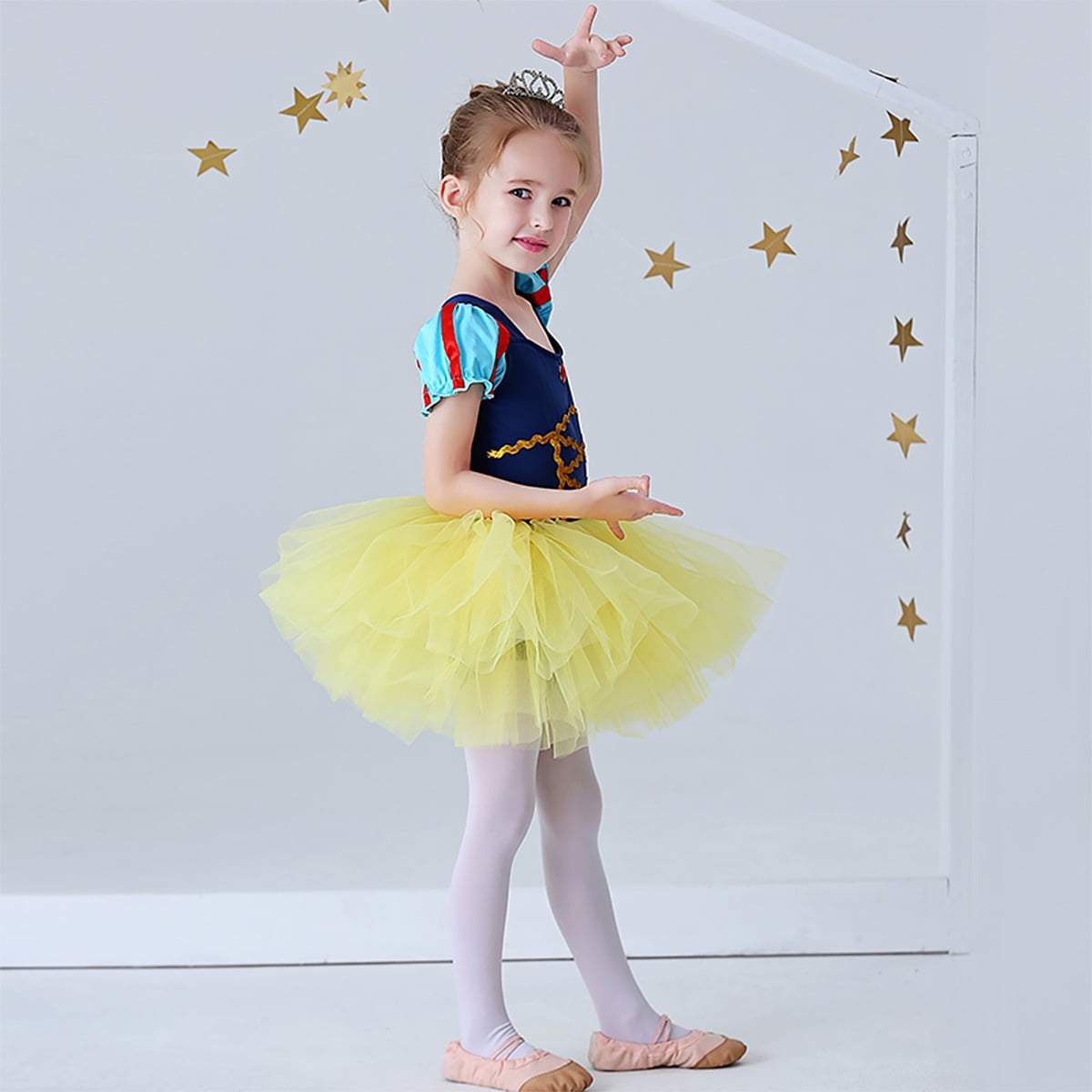 Girls Princess Snow Queen Elsa Ballet Tutus Dancewear Costume Walmart